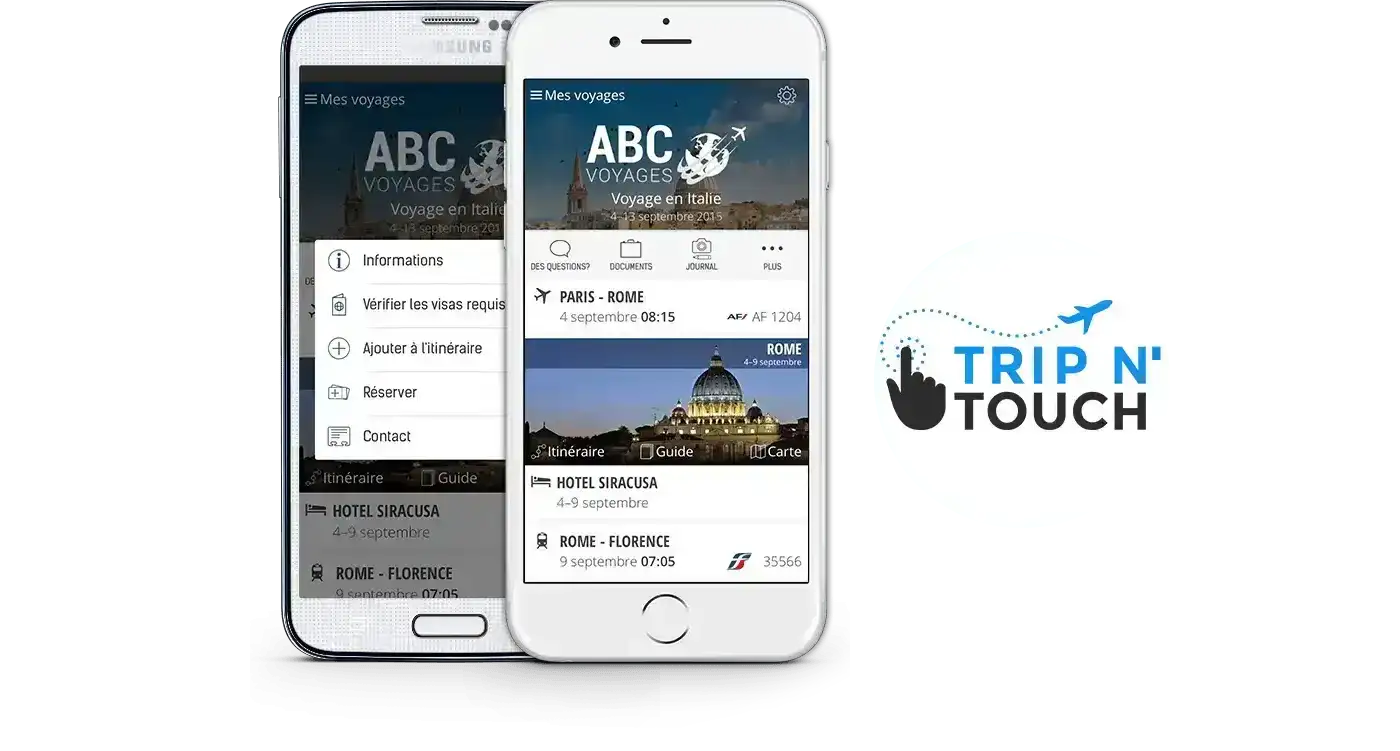 Application mobile PcVoyages