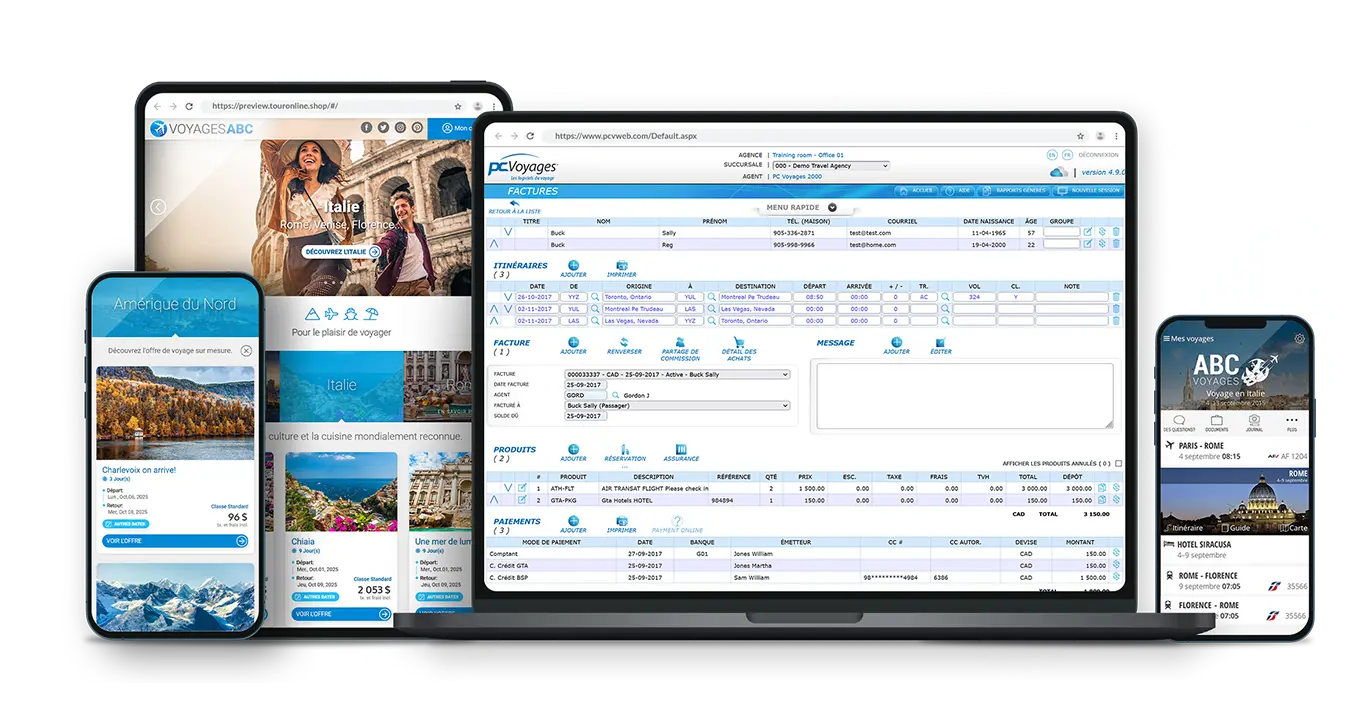 Plateforme PcVoyages Plateforme PcVoyages