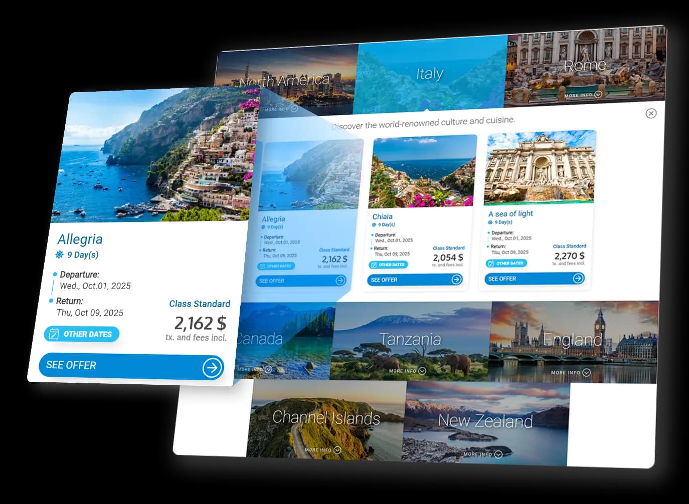 Custom Experiences